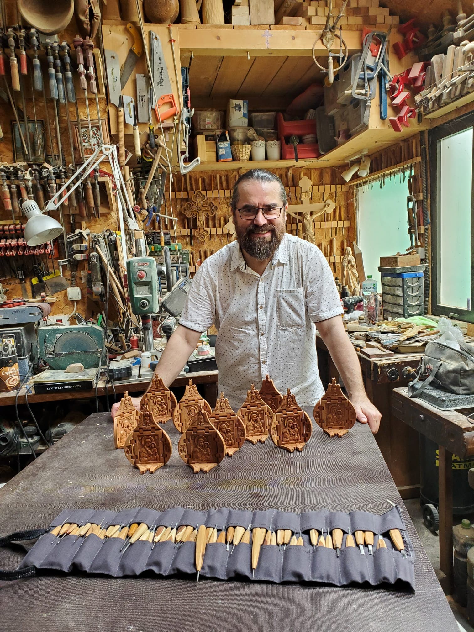 In atelier — Paul Botescu